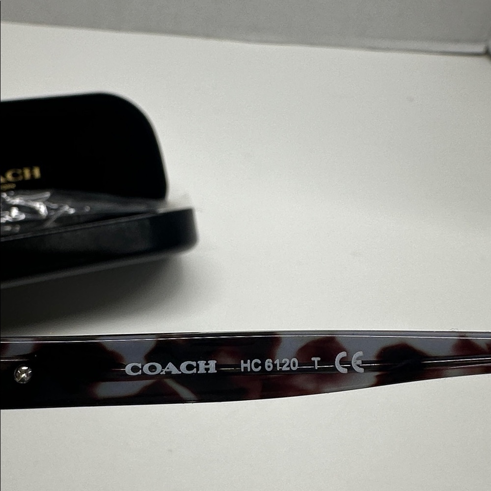 Coach Eyeglasses Glasses Frames HC6120 5559 Blue Tortoise Grey 54-16-140mm - Picture 6 of 11
